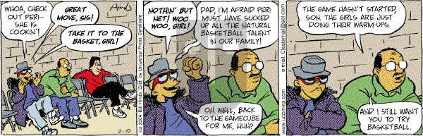 Cleats - Tuesday February 10, 2004 Comic Strip