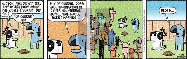 Pooch Cafe on Saturday April 28, 2018 Comic Strip