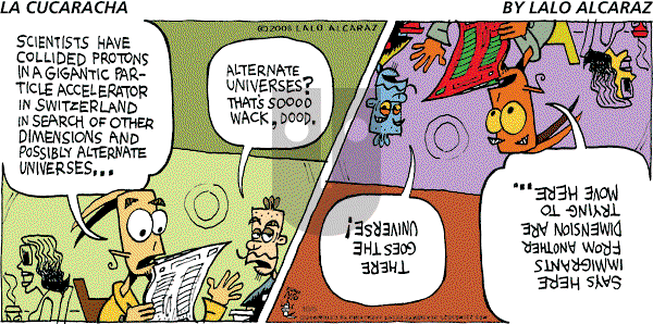 La Cucaracha on Sunday October 5, 2008 Comic Strip