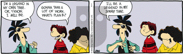 The Buckets on Monday February 9, 2015 Comic Strip