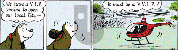 Fred Basset on Saturday August 12, 2017 Comic Strip