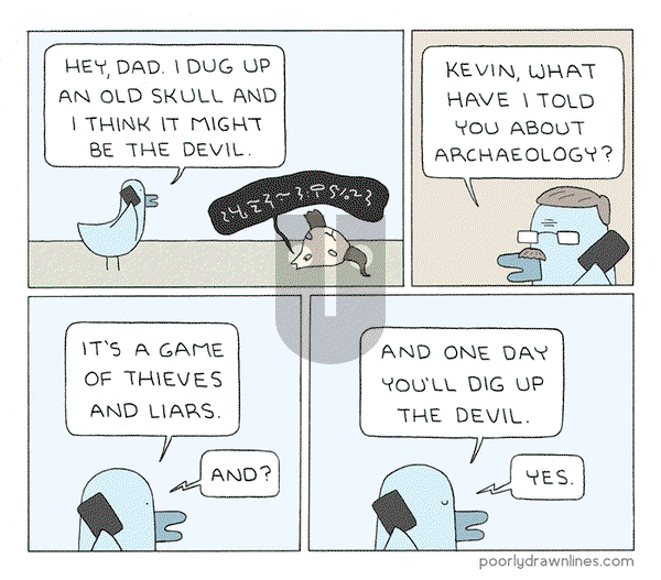Poorly Drawn Lines on Monday July 2, 2018 Comic Strip
