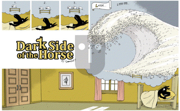 Dark Side of the Horse on Saturday February 23, 2013 Comic Strip