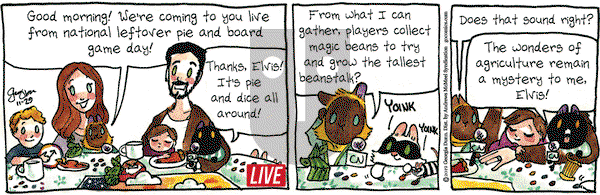 Breaking Cat News on Friday November 29, 2019 Comic Strip