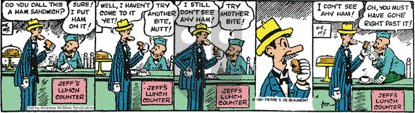 Mutt & Jeff on Wednesday May 7, 2025 Comic Strip