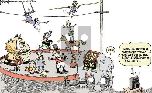 Robert Ariail on Sunday January 17, 2016 Comic Strip