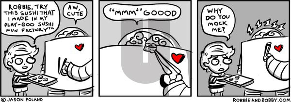 Robbie and Bobby on Friday June 6, 2025 Comic Strip