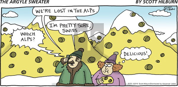 The Argyle Sweater on Sunday June 19, 2016 Comic Strip