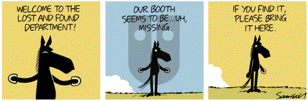 Dark Side of the Horse on Tuesday July 3, 2012 Comic Strip