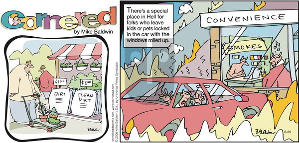 Cornered on Monday June 26, 2006 Comic Strip