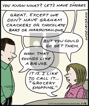 Real Life Adventures on Saturday January 9, 2016 Comic Strip