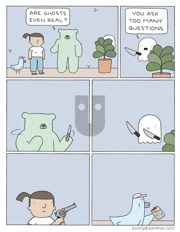 Poorly Drawn Lines on Monday September 16, 2019 Comic Strip