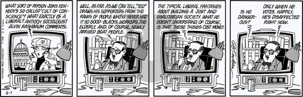 Doonesbury on Wednesday February 7, 1979 Comic Strip