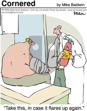 Cornered on Wednesday November 17, 2004 Comic Strip