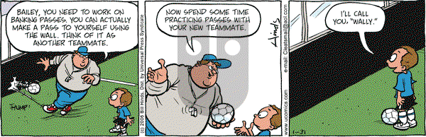 Cleats on Tuesday January 31, 2006 Comic Strip
