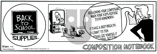 Grand Avenue on Saturday September 16, 2006 Comic Strip