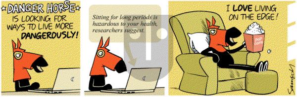 Dark Side of the Horse on Thursday December 12, 2013 Comic Strip