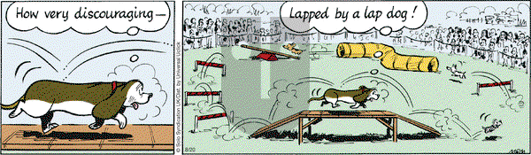 Fred Basset on Saturday August 20, 2016 Comic Strip