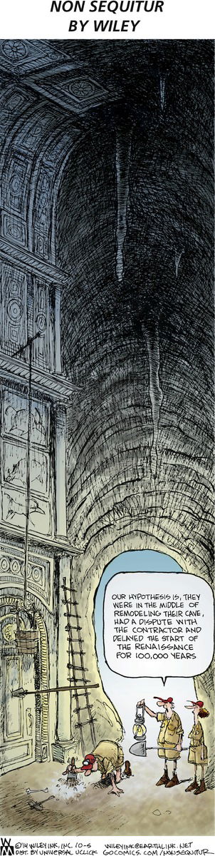 Non Sequitur - Sunday October 5, 2014 Comic Strip