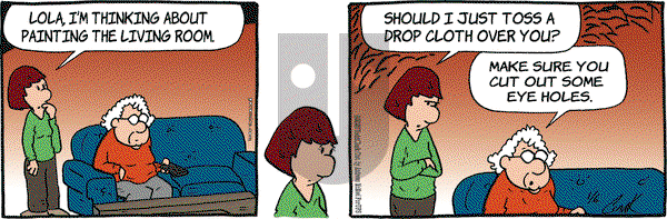 Lola on Monday January 6, 2020 Comic Strip