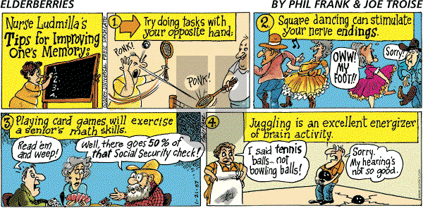 The Elderberries on Wednesday March 7, 2007 Comic Strip
