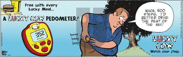 Lucky Cow on Saturday October 7, 2006 Comic Strip