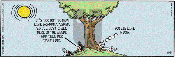 Grand Avenue on Saturday August 3, 2013 Comic Strip