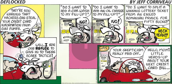 DeFlocked on Sunday February 2, 2020 Comic Strip
