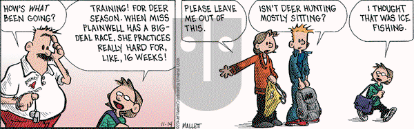 Frazz on Friday November 14, 2014 Comic Strip