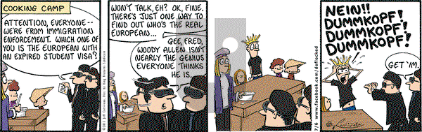 DeFlocked on Saturday July 6, 2013 Comic Strip