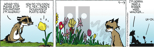 Over the Hedge on Tuesday April 13, 2021 Comic Strip