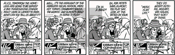 Doonesbury on Wednesday November 27, 1985 Comic Strip
