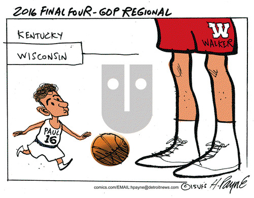 Henry Payne on Tuesday April 7, 2015 Comic Strip