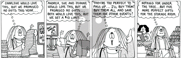 Cathy Classics - Wednesday December 9, 1998 Comic Strip