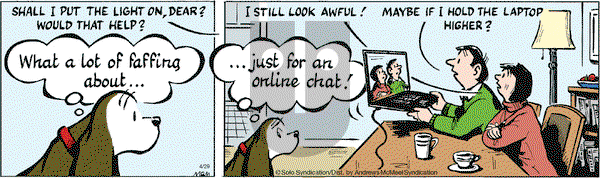 Fred Basset on Thursday April 29, 2021 Comic Strip
