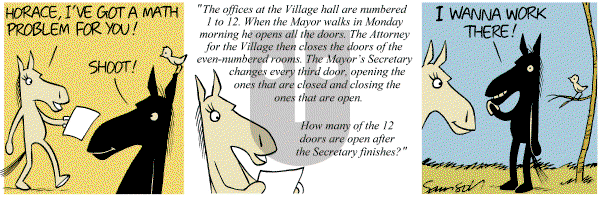 Dark Side of the Horse on Wednesday April 13, 2011 Comic Strip