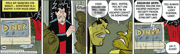 Rip Haywire on Monday June 2, 2025 Comic Strip