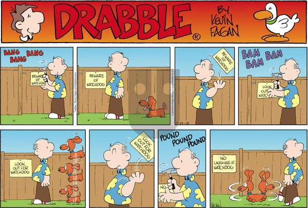 Drabble on Sunday July 29, 2018 Comic Strip