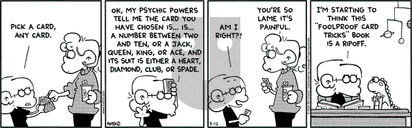FoxTrot on Friday March 12, 2004 Comic Strip