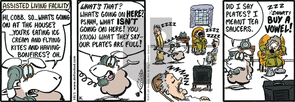 DeFlocked on Wednesday October 1, 2014 Comic Strip