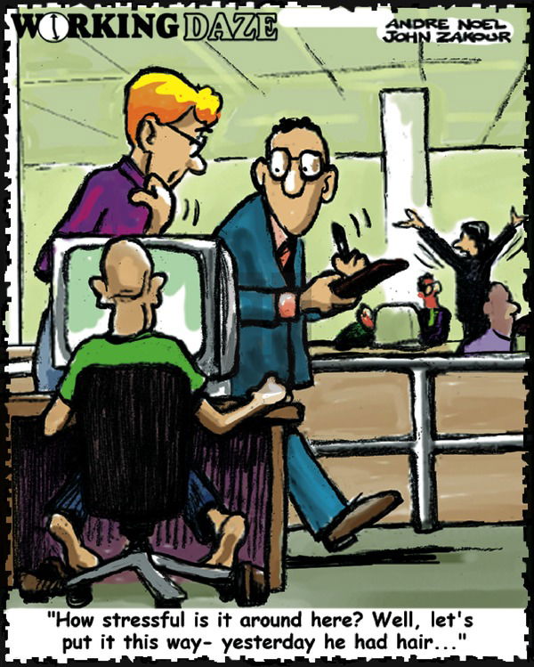 Working Daze on Sunday February 17, 2002 Comic Strip