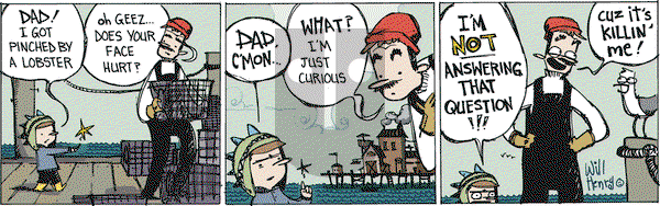Wallace the Brave on Wednesday January 10, 2018 Comic Strip