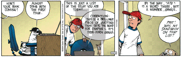 Get Fuzzy on Friday November 17, 2006 Comic Strip