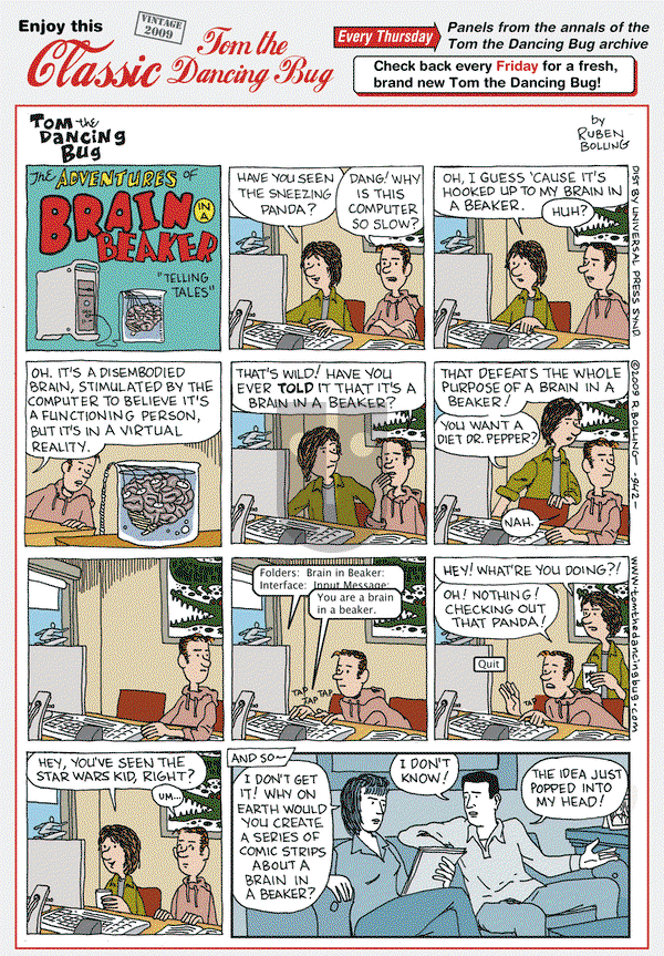 Tom the Dancing Bug on Thursday June 26, 2014 Comic Strip
