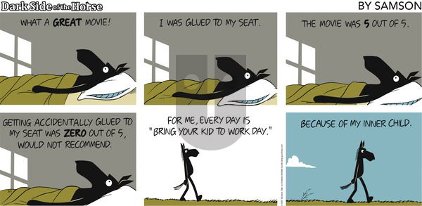 Dark Side of the Horse on Sunday June 1, 2025 Comic Strip