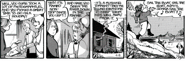 For Better or For Worse on Saturday April 8, 1995 Comic Strip