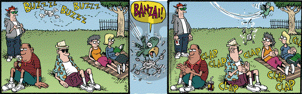 Monty on Saturday April 8, 2017 Comic Strip