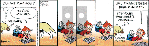 Red and Rover on Saturday May 9, 2020 Comic Strip