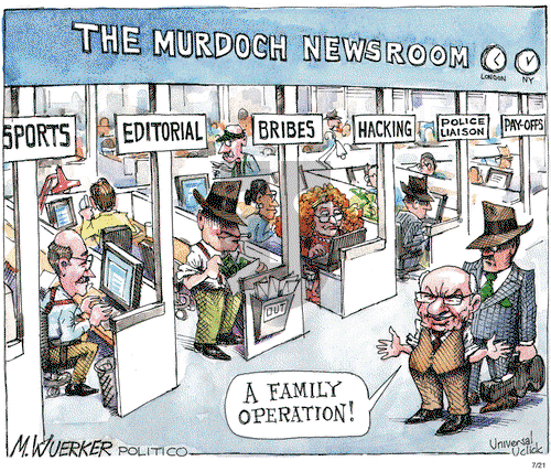 Matt Wuerker - Thursday July 21, 2011 Comic Strip