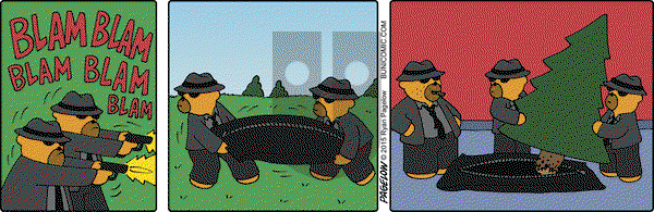 Buni on Monday December 7, 2015 Comic Strip